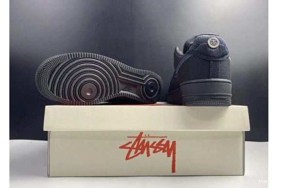 Black Low Nike 1 Stussy Air Force CZ9084-001 1116